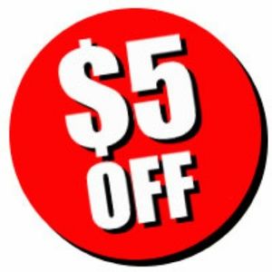 All New Customers Get $5 OFF Their First Order
