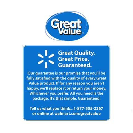 Great Value Fruit & Grain Cereal Bars, Blueberry, 1.3 Oz, 8 Count