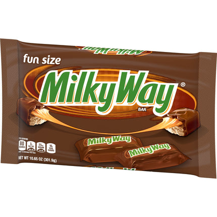 Milky Way Fun Size Milk Chocolate Candy Bars - 10.65 Oz Bag