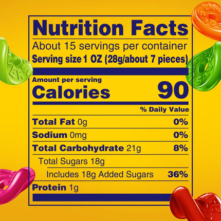 Life Savers 5 Flavors Summer Gummy Candy, Sharing Size - 14.5 Oz Bag