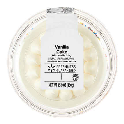 Freshness Guaranteed 5" Double Layer Vanilla Cake, 15.9 Oz