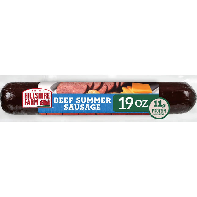 Hillshire Farm Hardwood Smoked Beef Summer Sausage, 19 Oz