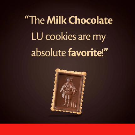 Lu Petit Ecolier European Milk Chocolate Biscuit Cookies, 5.29 Oz