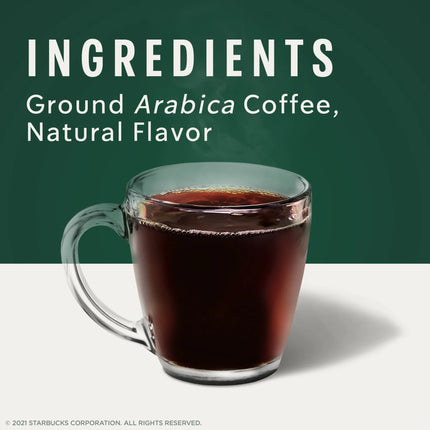 Starbucks Arabica Beans Cinnamon Dolce, Naturally Flavored, Ground Coffee, 11 Oz