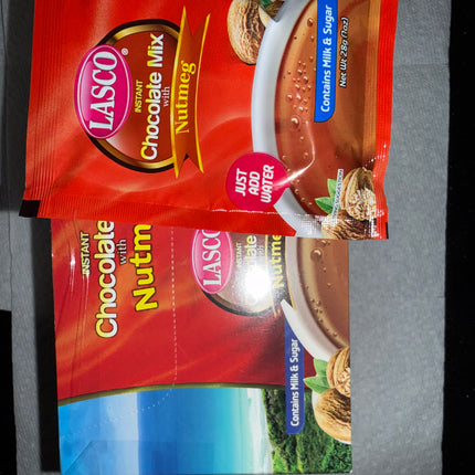 Lasco Chocolate Mix W/ Nutmeg  20 Packet