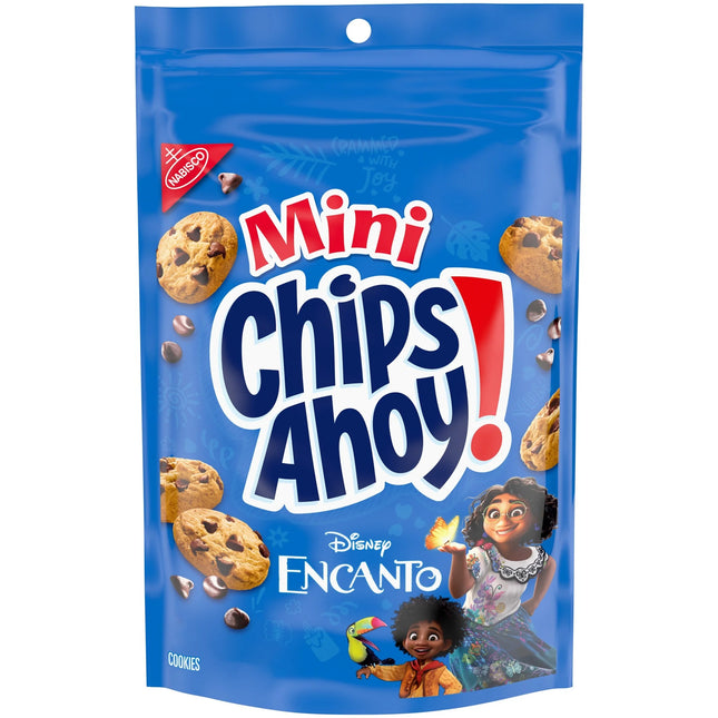 CHIPS AHOY! Mini Original Chocolate Chip Cookies, Snak-Saks, 8 Oz