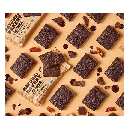 Nature'S Bakery, Double Choc Brownie, Twin Packs, 1.59 Oz, 10 Count