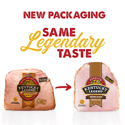 Kentucky Legend Brown Sugar Quarter Boneless Ham, Sliced, Fully Cooked, 1.5-2.0 Lb