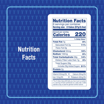 Tastykake Butterscotch Krimpets, Butterscotch Icing, Snack Cakes, 12 Oz, 12 Count, Shelf-Stable