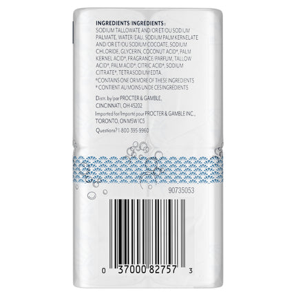 Ivory Bar Soap, Original Scent, All Skin Types, 4 Count, 4 Ounces Each
