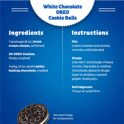OREO Chocolate Sandwich Cookies, 10 Snack Packs (4 Cookies per Pack)
