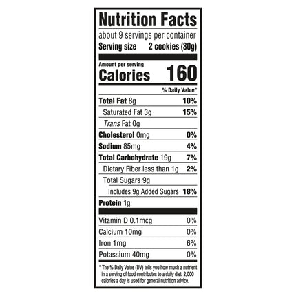 CHIPS AHOY! Hershey'S Milk Chocolate Chip Cookies, 9.5 Oz
