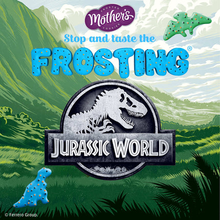 Mother'S Chocolatey Dynamite Dinosaurs Cookies, Inspired by Jurassic World, 1 Resealable Bag, 9 Oz​