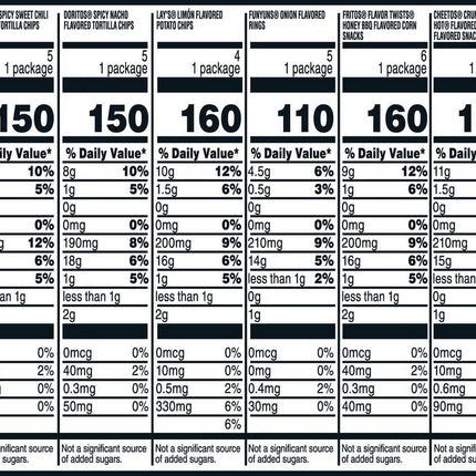 Frito Lay Bold Mix Chips Variety Pack, Mega Size, 42 Count
