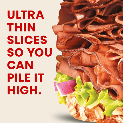 Hillshire Farm Ultra Thin Sliced Roast Beef Deli Lunch Meat, 7 Oz Plastic Tub