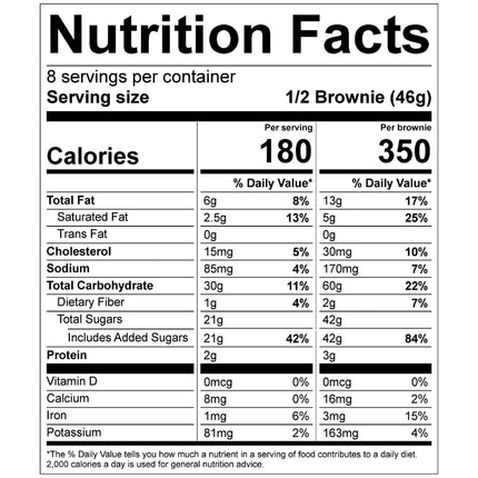 Freshness Guaranteed Cream Cheese Brownies, 13 Oz Clamshell, 4 Count