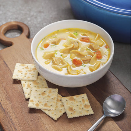 Premium Original Saltine Crackers, Lunch Snacks, 8 Oz