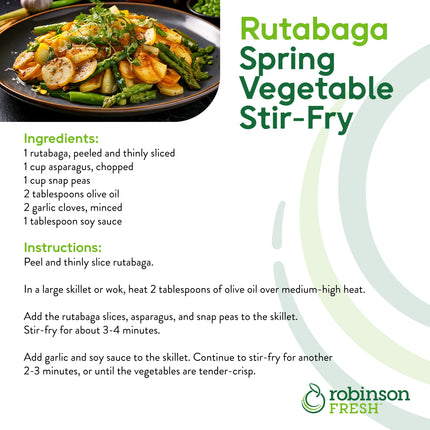 Fresh Rutabagas, Each