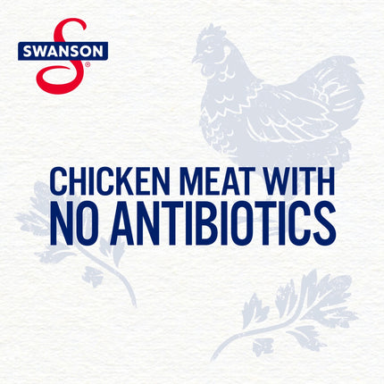 Swanson Lemon and Coarse Ground Pepper White Chunk Fully Cooked Chicken, Ready to Eat, Simple On-The-Go Meals, 2.6 Oz Pouch