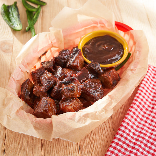 Marketside Ready to Heat BBQ Beef Brisket Burnt Ends Packaged Meal, 16 Oz (Refrigerated)