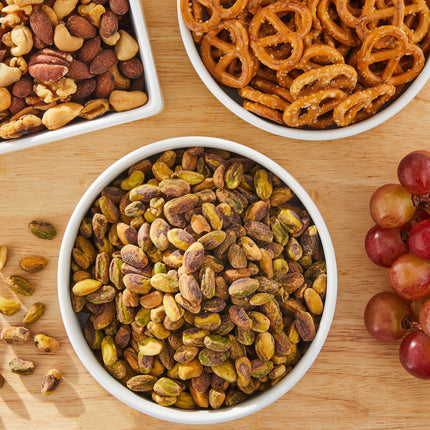 Great Value Roasted & Salted, No Shell Pistachios, 12 Oz Resealable Bag
