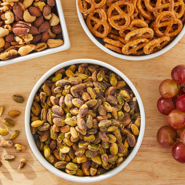 Great Value Roasted & Salted, No Shell Pistachios, 12 Oz Resealable Bag