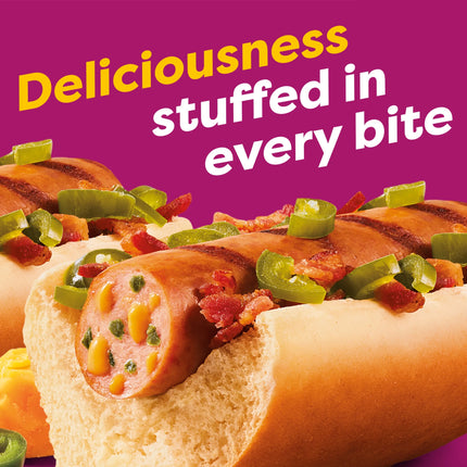 Oscar Mayer Jalapeño Cheddar Stuffed Dogs, 8 Ct Pack