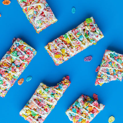 Post Fruity Pebbles Treats, Marshmallow Cereal Bars, 6.2Oz, 8 Count, Cardboard Box