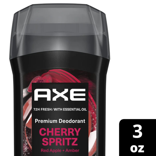Axe Fine Fragrance Deodorant Stick for Men Cherry, 3 Oz