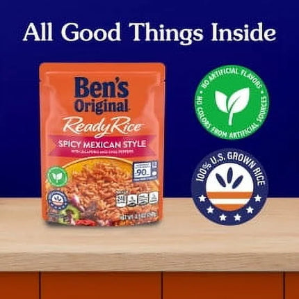 Ben'S Original Ready Rice Spicy Mexican
