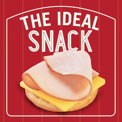 Hillshire Farm Protein Snack Pack, Turkey, Cheddar Cheese, Wheat Crackers, 2.76 Oz