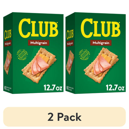 Club Multigrain Crackers, Lunch Snacks, 12.7 Oz