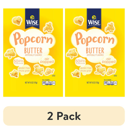 Wise Air Popped Butter Popcorn, 6 Oz.