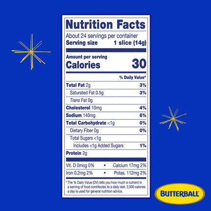 Butterball Turkey Bacon, Original, Smoke-Cured, Chopped and Formed, 12 Oz