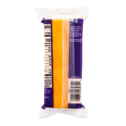 Great Value Sharp Cheddar Block Cheese, 8 Oz Chunk