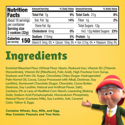 Keebler Soft Batch Chocolate Chip Cookies, 11.9 Oz