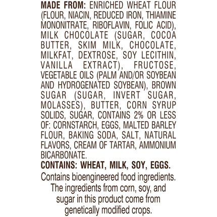 Pepperidge Farm Montauk Soft Baked Milk Chocolate Chunk Cookies, 8.6 Oz Bag (8 Cookies)