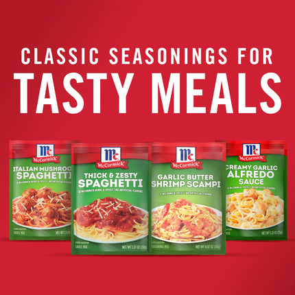 Mccormick Thick and Zesty Spaghetti Sauce Seasoning Mix, 1.37 Oz Packet