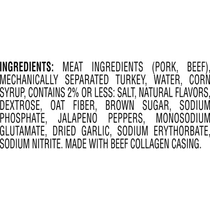 Hillshire Farm Hot Smoked Sausage Rope, 14 Oz