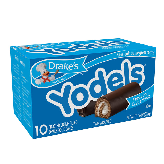 Drake'S Yodels Snack Cakes, 10 Count, 11.16 Oz