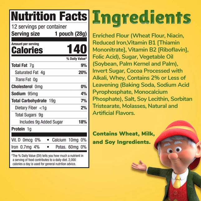 Keebler Fudge Stripes Minis Original Cookies - 12Oz/12Ct