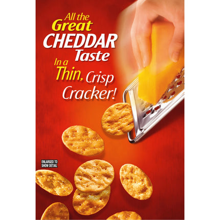Better Cheddars Baked Snack Cheese Crackers, 6.5 Oz