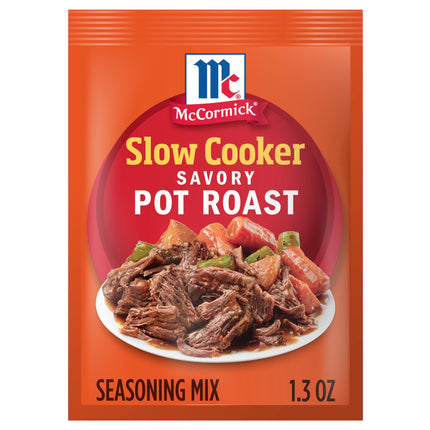 Mccormick Slow Cooker Savory Pot Roast Seasoning Mix, 1.3 Oz Packet