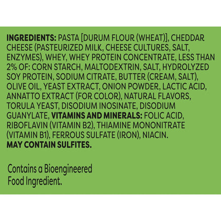 Knorr Pasta Sides Cheesy Cheddar Rotini Pasta Made with No Artificial Flavors, 4.3 Oz Pouch