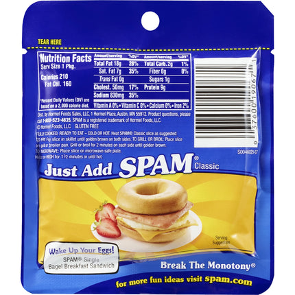 SPAM Single Classic 12-2.5Oz
