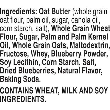 Nature Valley Crispy Creamy Wafer Bars, Blueberry, Whole Grain, 5 Bars, 6.5 Oz
