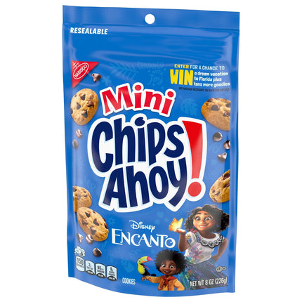 CHIPS AHOY! Mini Original Chocolate Chip Cookies, Snak-Saks, 8 Oz