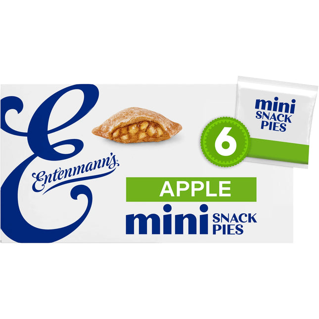 Entenmann'S Apple Snack Pies, 6 Packs, Mini Pies, 12 Oz Box