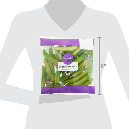 Marketside Organic Fresh Sugar Snap Peas, 8 Oz
