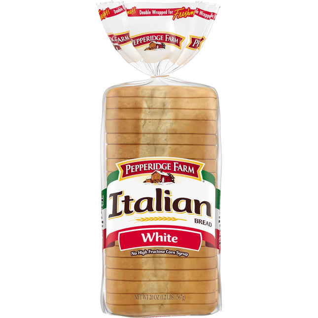 Pepperidge Farm Italian White Seedless Bread, 20 Oz. Bag